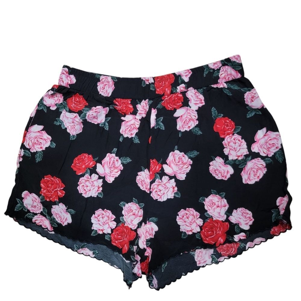 & Other Stories Floral High Waist Shorts Size 6